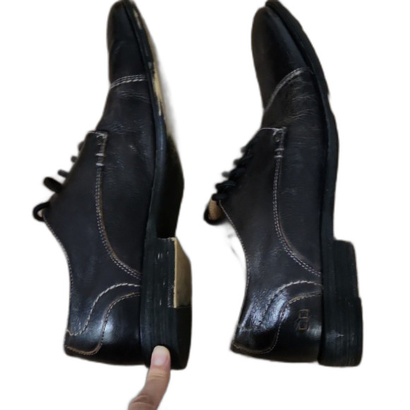 Bed Stu Genoa F460020 Men\'s Leather Oxfords & Lace Ups Cap Toe Shoes, Black, 10